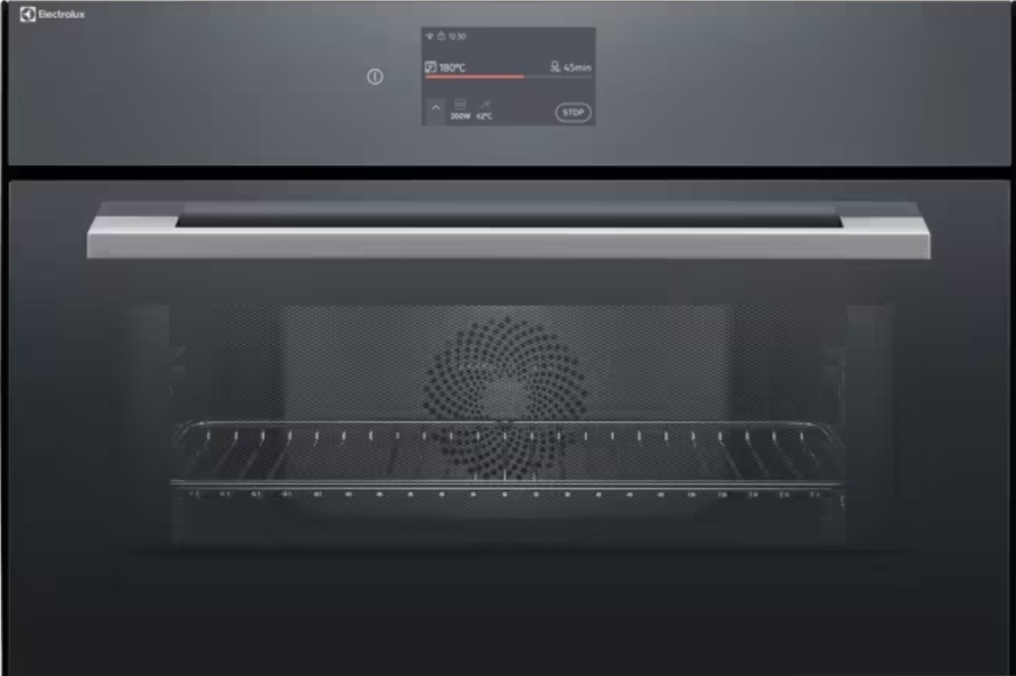 Electrolux EB3GL9KCN Einbau-Mikrowelle SMS Multifunktions-Ofen Chrom