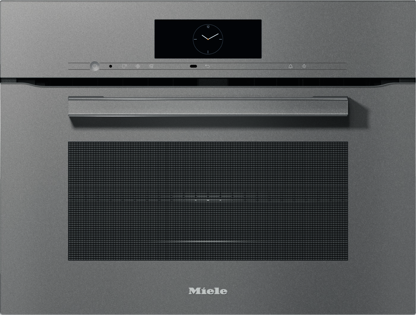 Miele H7840-60BM GR Kompaktbackofen mit Mikrowelle