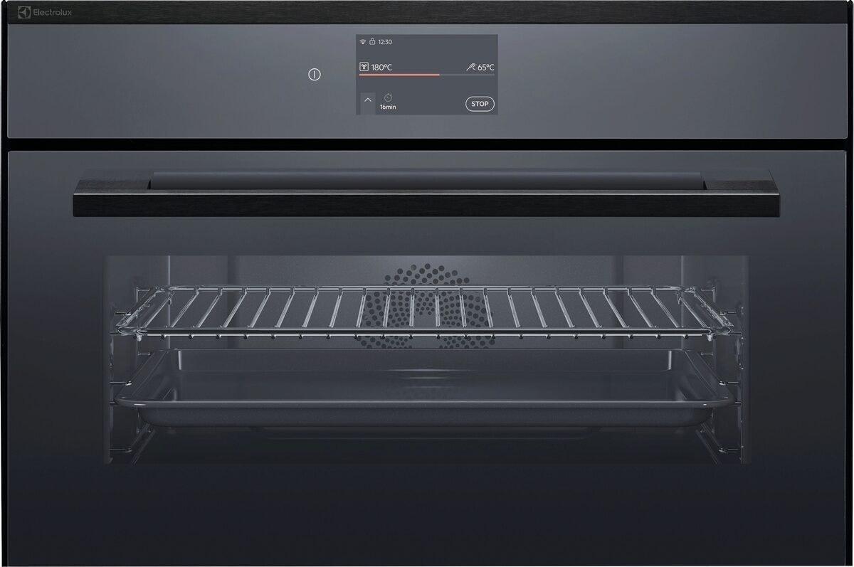 Electrolux EB3GL4SP Kompakt-Backofen Schwarz Spiegel