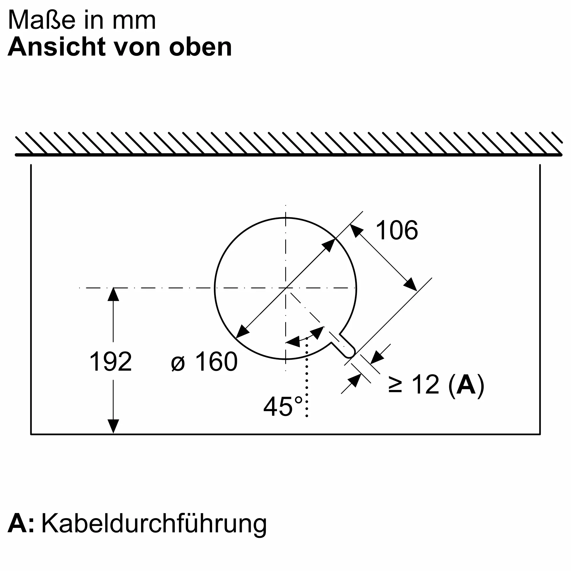 OUTLET: Siemens Dunstabzug LJ65BCC60C