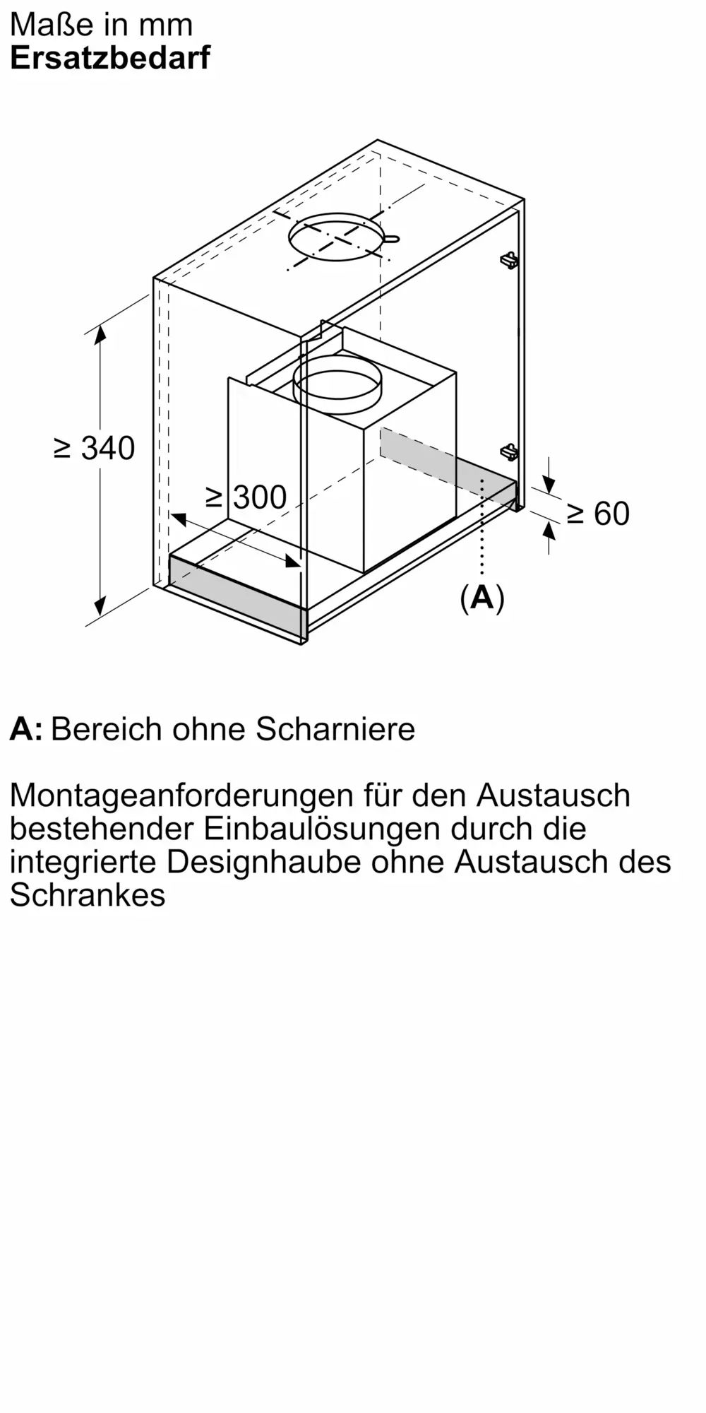 OUTLET: Siemens Dunstabzug LJ65BCC60C