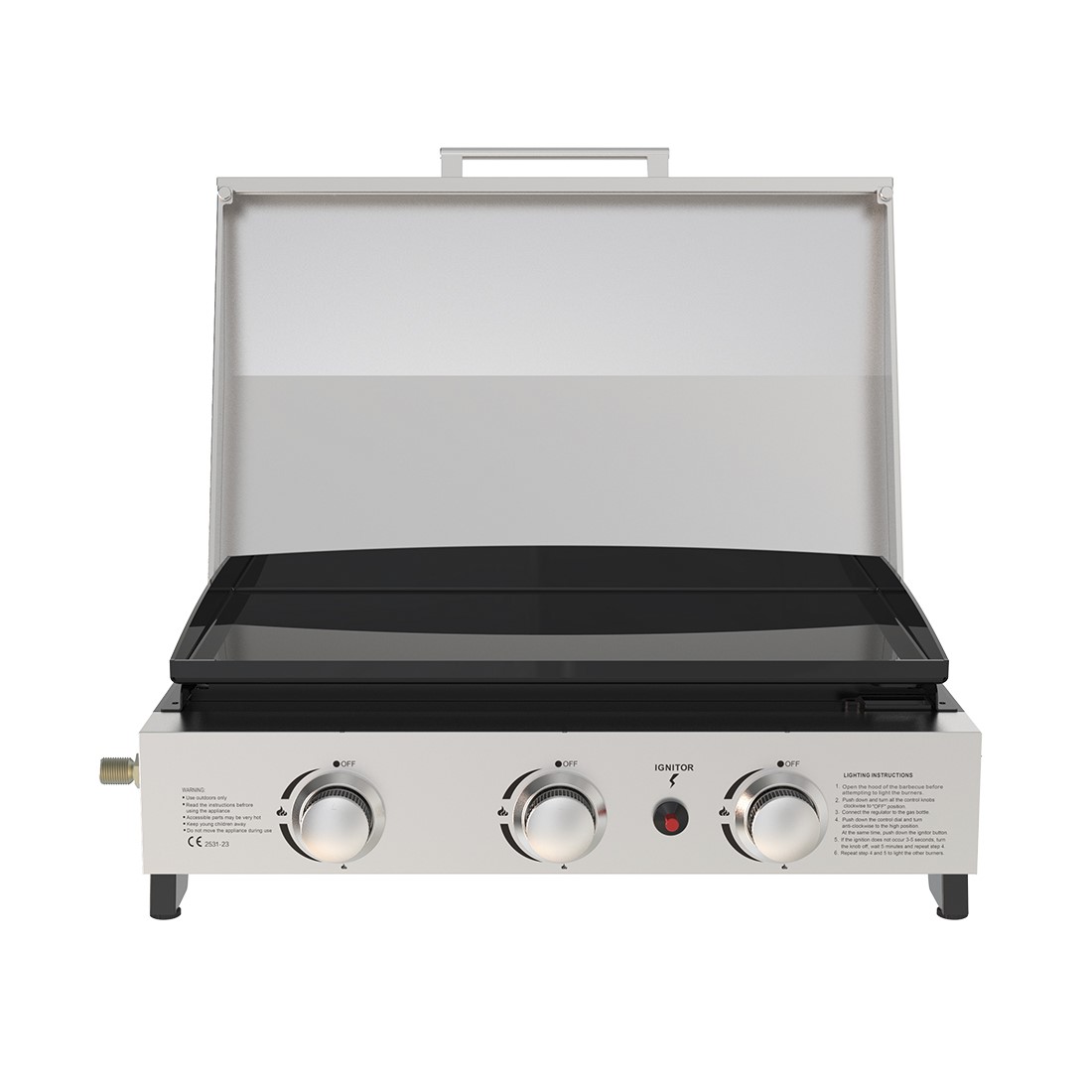 Mr. Grill Plancha Plattengasgrill