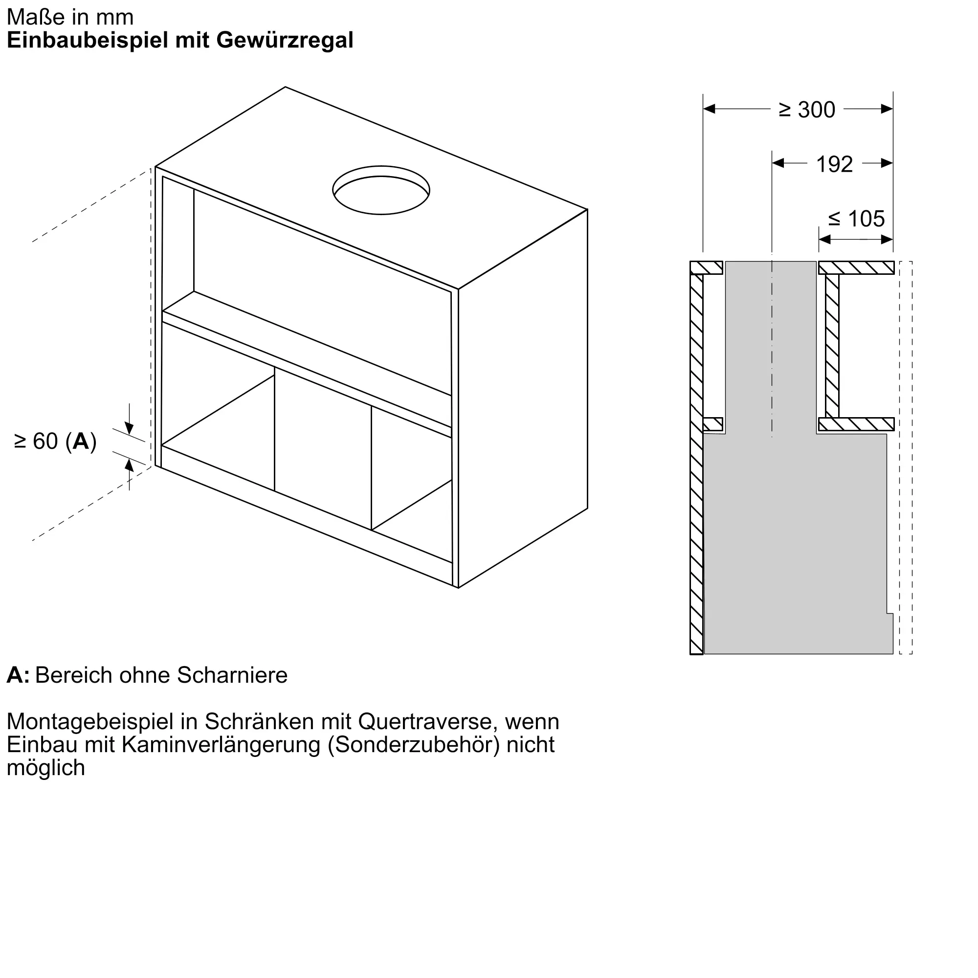 OUTLET: Siemens Dunstabzug LJ65BCC60C