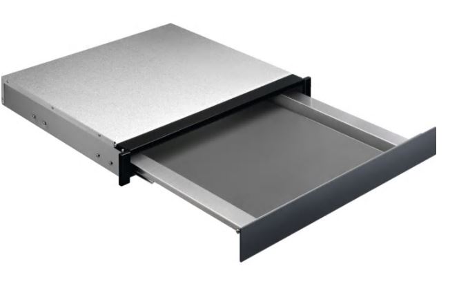 Electrolux ZS70GL, Einbau Zubehörschublade, Schwarz-Spiegel