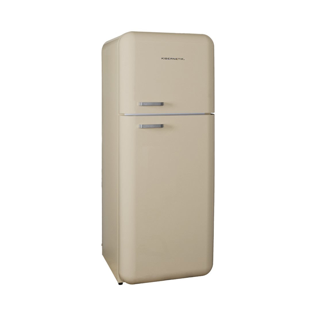 Kibernetik KSTK253 Retro Kühl-Gefrierkombination beige